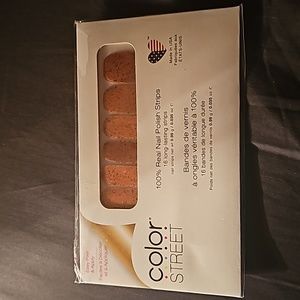 Color street nail strips! Pumpkin spice and everything nice